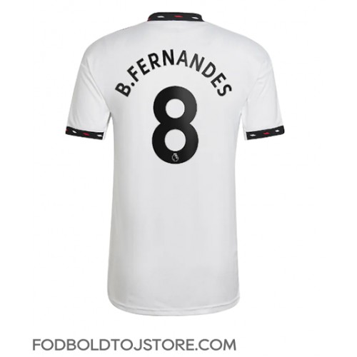 Manchester United Bruno Fernandes #8 Udebanetrøje 2022-23 Kortærmet